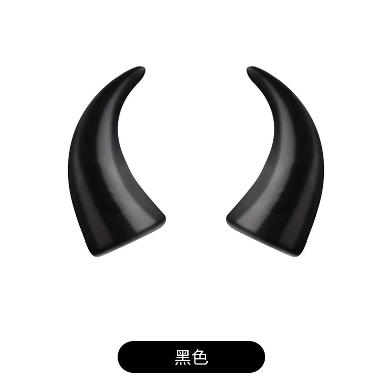 3D Horn Dashboard Trim for MINI Cooper black Evfuns