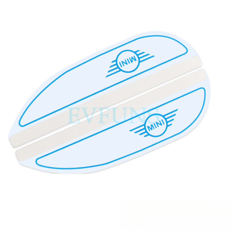 MINI Cooper Side Mirror Rain Guards – Rearview Visor Shields Transparent mini model Evfuns
