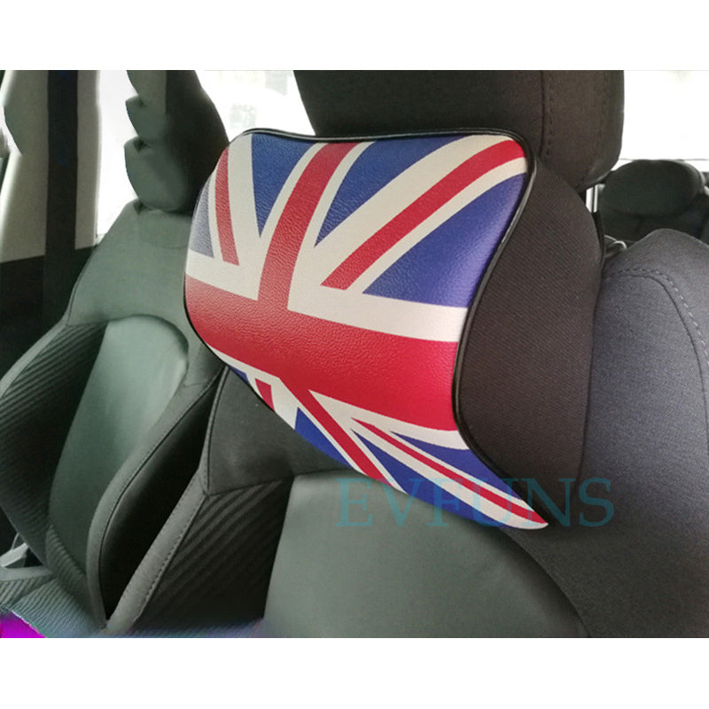 MINI Cooper Car Neck Pillow & Lumbar Cushion Set Evfuns
