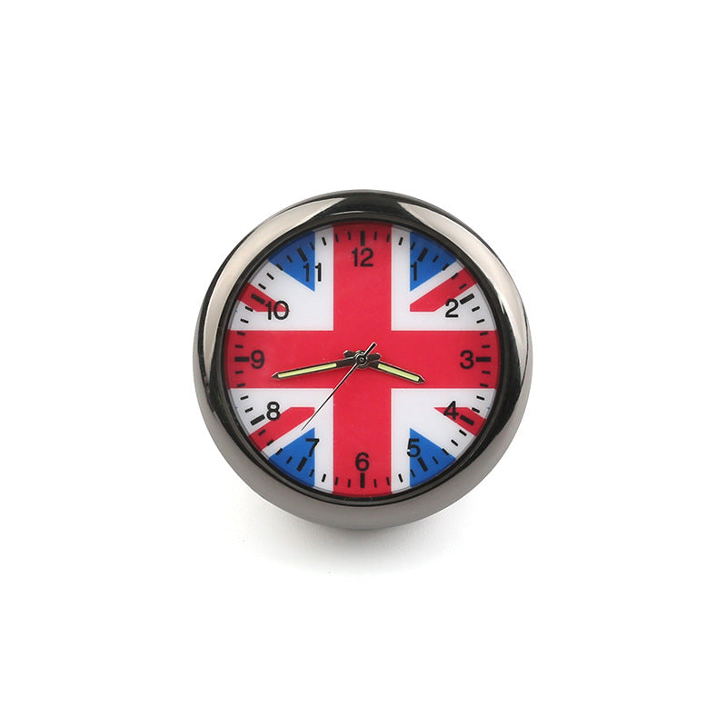 MINI Cooper Dashboard Clock – Clip-on or Adhesive Car Air Vent Digital Clock Redmi model (one pack) Evfuns