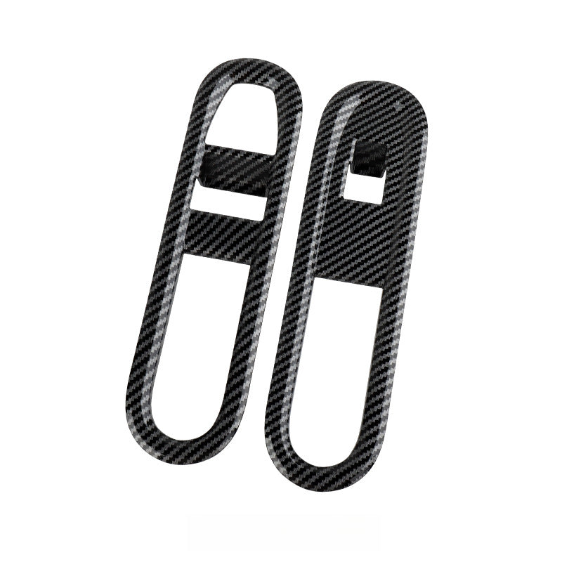 MINI Electric J01 Window Switch Panel Trim – Interior Upgrade Frame [Carbon Fiber Pattern] Exclusive for J01 Evfuns