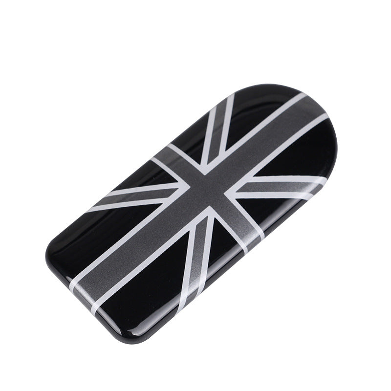 MINI F60 Storage Box Handle Trim – Interior Decoration Cover Black and gray rice flag Evfuns