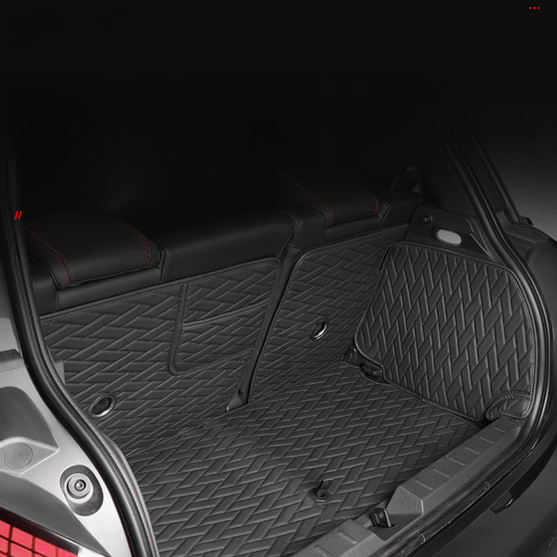 2024 MINI Cooper SE / JCW Countryman Trunk Mat – Premium Nappa Leather Liner Evfuns