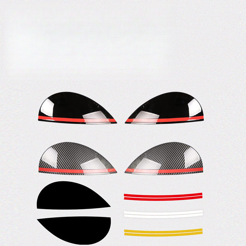 MINI Cooper F56 F60 Headlight Eyelid Trim – F Series Dual-Layer Cover Evfuns