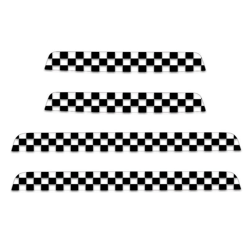MINI Cooper Door Sill Scuff Plate Stickers | F54 F55 F56 F60 Threshold Trim Evfuns