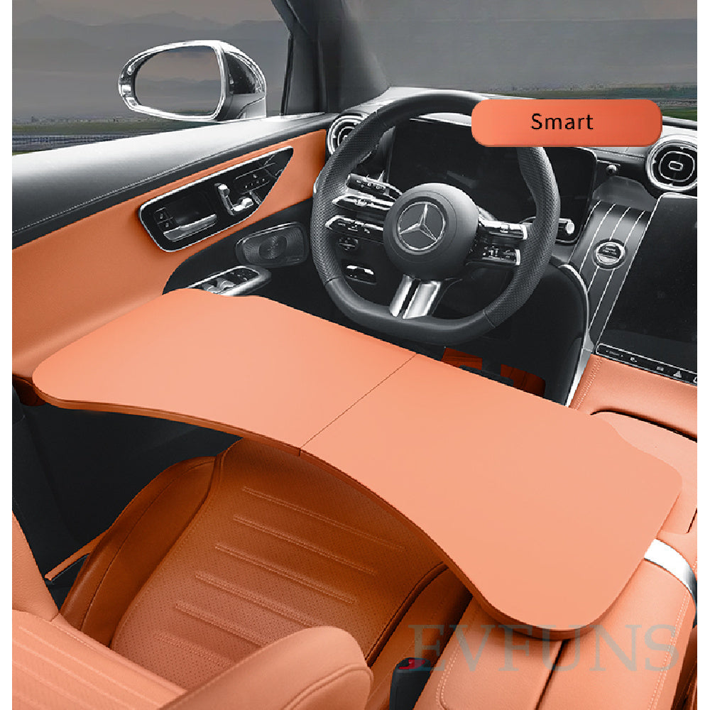 Smart # 1 # 3 # 5 Foldable Car Tray Table | Rear Seat Laptop & Dining Desk Evfuns
