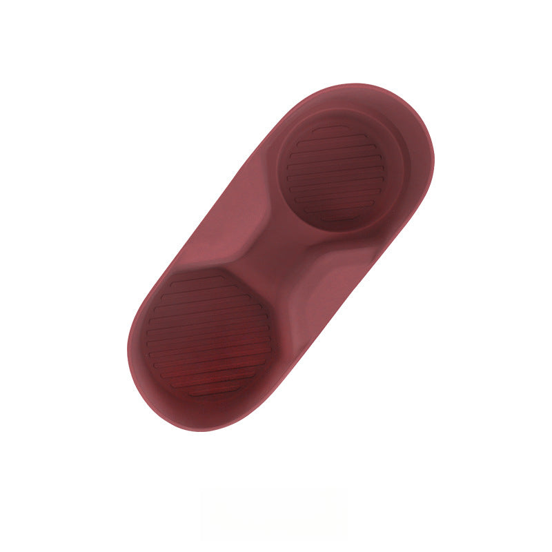 MINI Electric J01 Center Console Cup Holder Mat – Custom Silicone Interior Insert 【Burgundy】 Evfuns