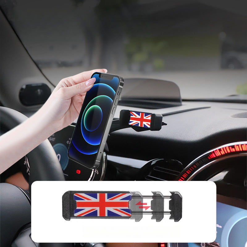 MINI Cooper F Series LCD Phone Mount | Clip-On Holder Evfuns