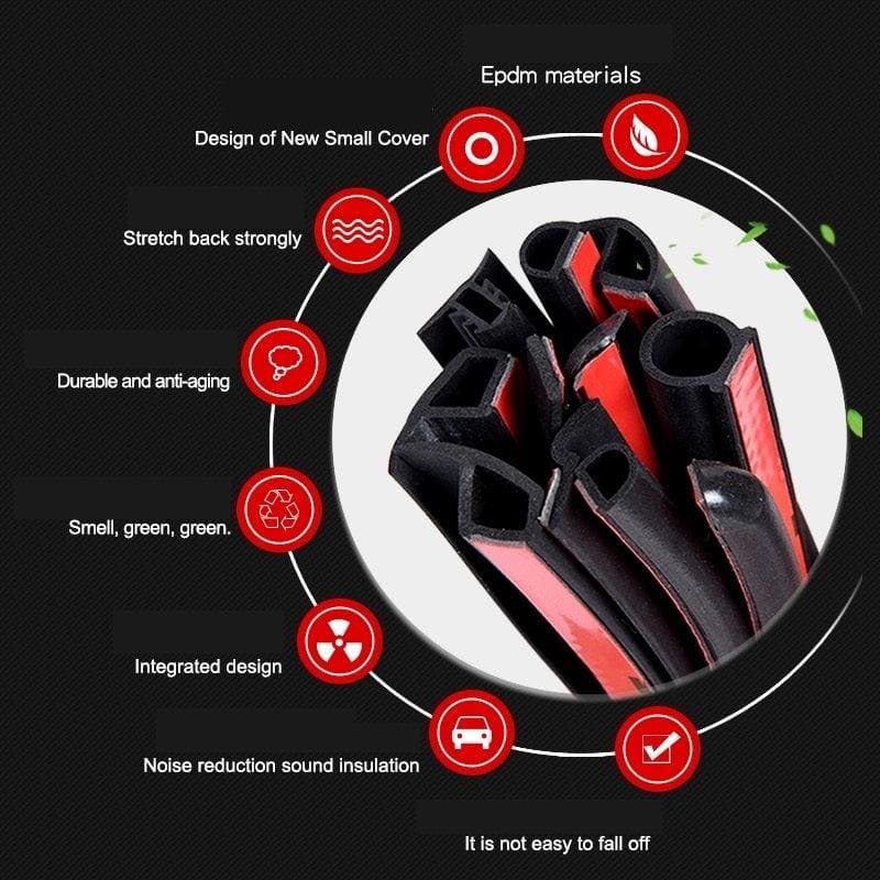 Door Soundproofing Strip Seal for Smart #3