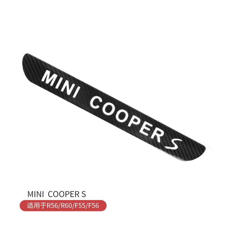 MINI Cooper High Brake Light Warning Sticker – Tail Lamp Decal Decoration MINI COOPER S / As Shown in the Picture
