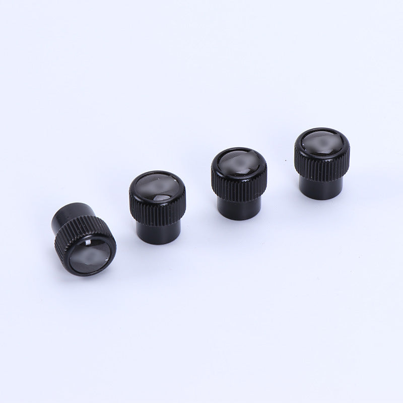 MINI Cooper Tire Valve Caps – Air Stem Covers for Countryman & One Original Standard Set Evfuns
