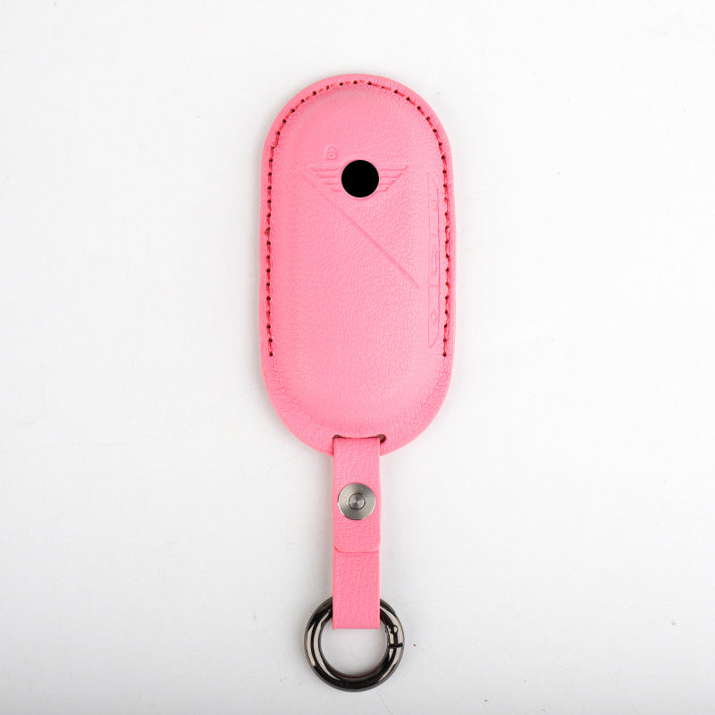2024 BMW Electric MINI COOPER / ACEMAN Racing Style Key Case Pink Evfuns