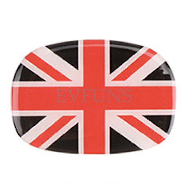 MINI Cooper F56 Seat Back Handle 3D Gel Sticker A pair of black rice Evfuns
