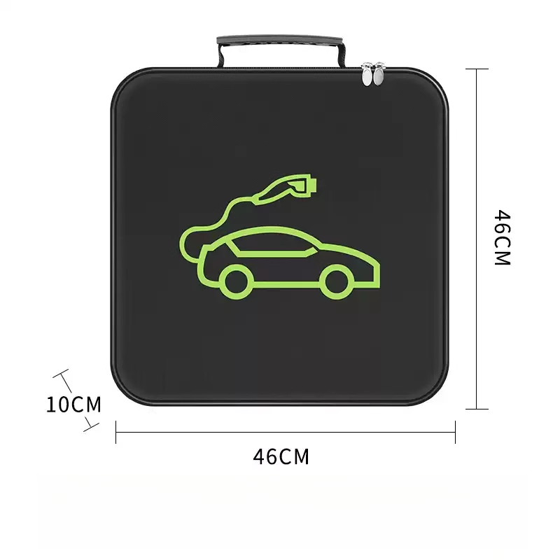 Smart # 5 EV Charging Port Rain Cover | Waterproof Protector Square Large Charging Gun Storage Bag Car Logo Can Hold