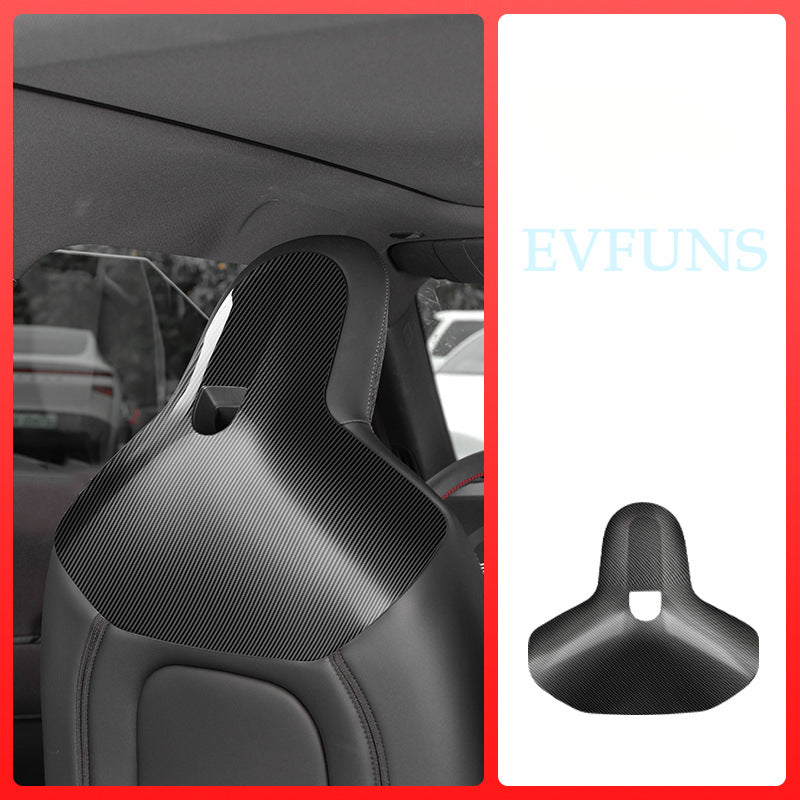 MINI J05 / F65 / U25 Rear Seat Back Cover Trim – Interior Styling Panel J05/F65/U25 Carbon Fiber Pattern [without