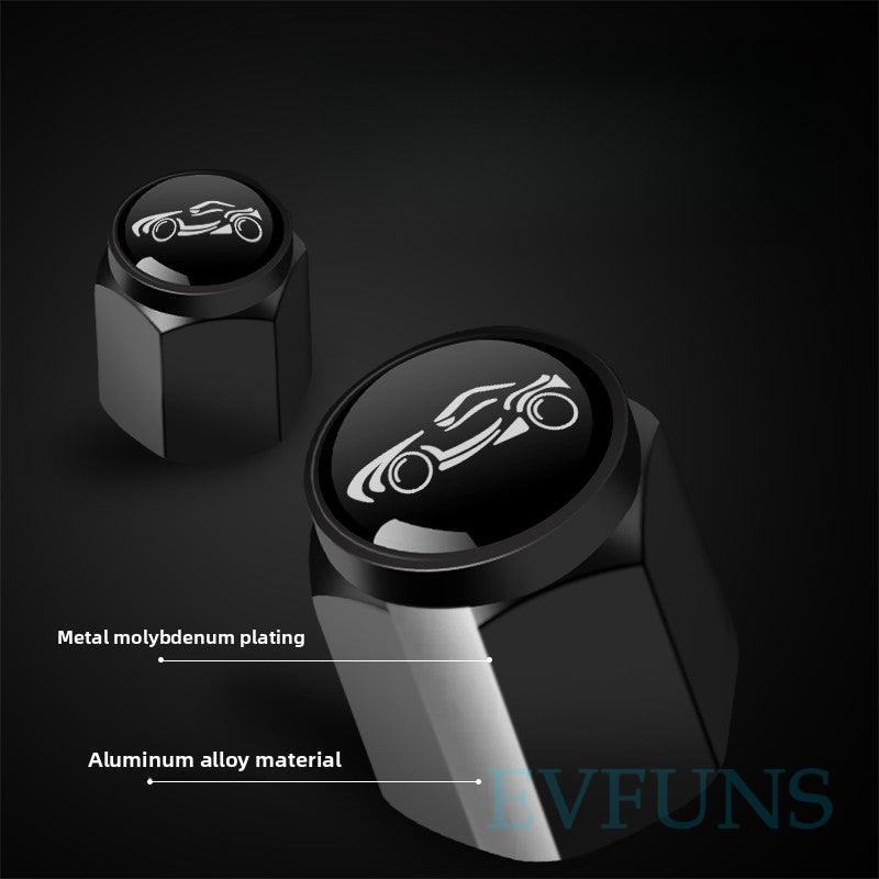 Smart # 1 # 3 # 5 Tire Valve Caps | Custom Wheel Stem Covers Evfuns
