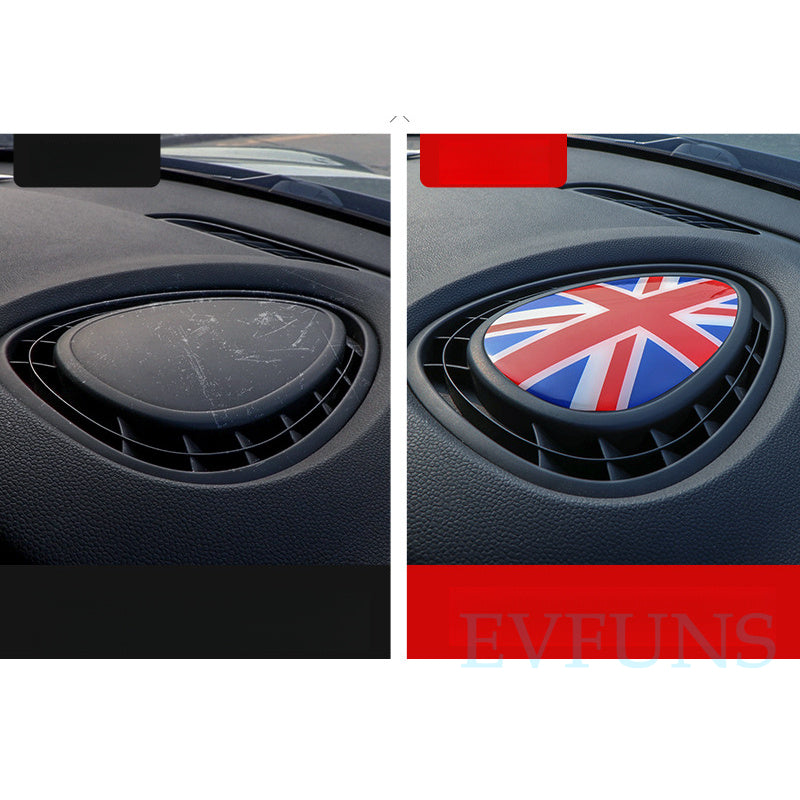 MINI Cooper F54/F55/F56 Center Air Vent Gel Sticker – Interior Trim Decoration Evfuns