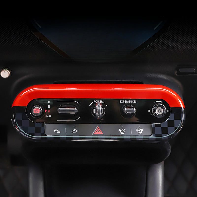 MINI Electric Center Console Button Trim – Interior Decoration Frame Evfuns