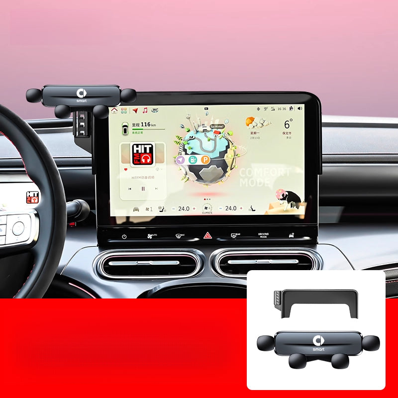 Smart # 1 & # 3 Exclusive Car Phone Mount | 15W Wireless Charging Holder 22-24 Mercedes-Benz SMART#1#3【Screen Stand