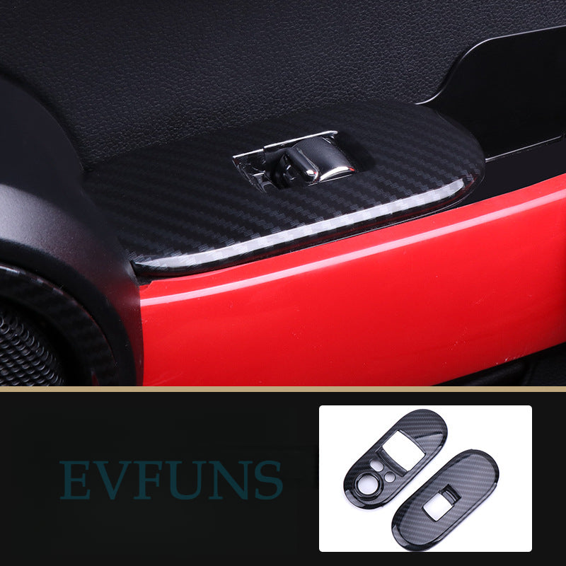 MINI Cooper F55/F56 Carbon Fiber Air Vent Trim – Interior Upgrade Cover F56 lift two-piece set Evfuns