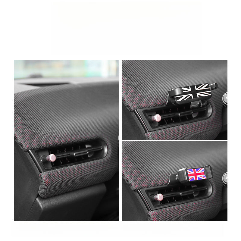 MINI Cooper Air Vent Phone Mount – Clip-On Car Holder for Navigation & Hands-Free Use Evfuns