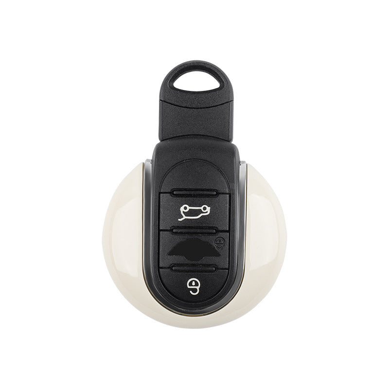 MINI Cooper Key Cover Case – F54/F55/F56/F60 Key Fob Protector Pepper White Evfuns