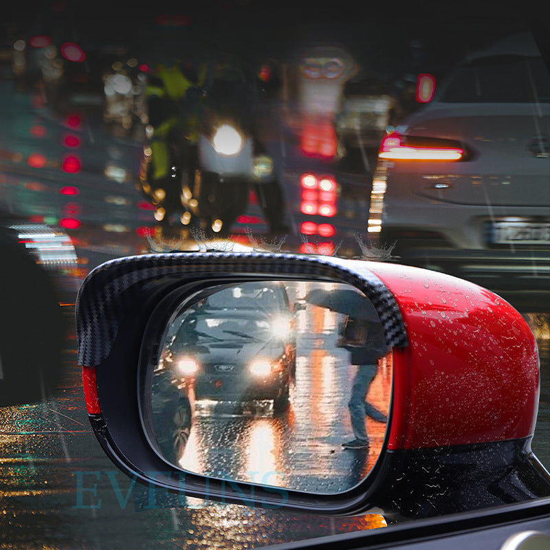 Electric MINI Mirror Visors – Rain & Sun Protection Shields Evfuns