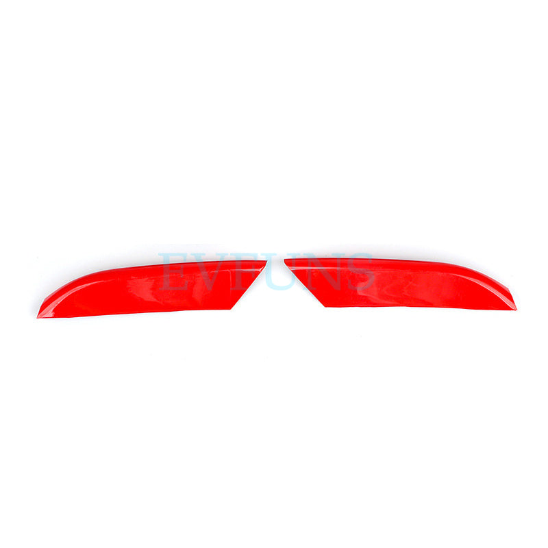 MINI Countryman F60 Fog Light Trim Cover Fog light decorative strip in red (set of two) Evfuns