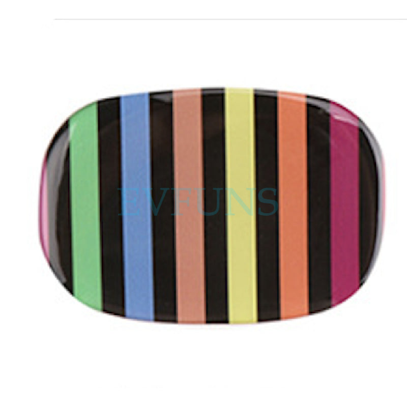 MINI Cooper F56 Seat Back Handle 3D Gel Sticker Rainbow Pair Evfuns