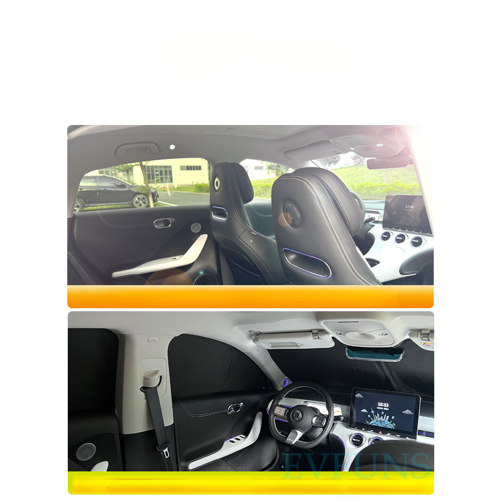 SMART #1 / #3 Window Sunshades – Full Coverage Privacy UV Blocker for Summer Evfuns