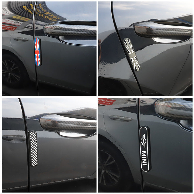 MINI Cooper Door Edge Guard Trim – Anti-Collision Decorative Strips Evfuns