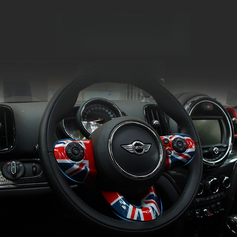 MINI Cooper F-Series Steering Wheel Trim Cover – F54/F55/F56/F60 Interior Styling Kit Evfuns
