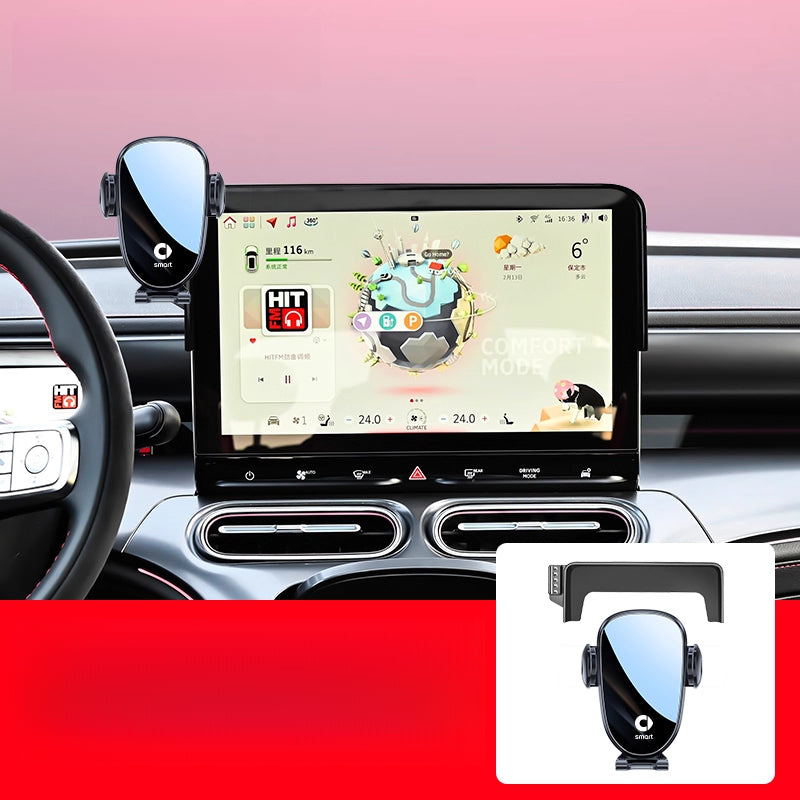 Smart # 1 & # 3 Exclusive Car Phone Mount | 15W Wireless Charging Holder 22-24 Mercedes-Benz SMART#1#3【Screen Stand