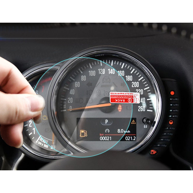 MINI Cooper F60 Dashboard & Navigation Screen Protector – Tempered Glass Film Evfuns
