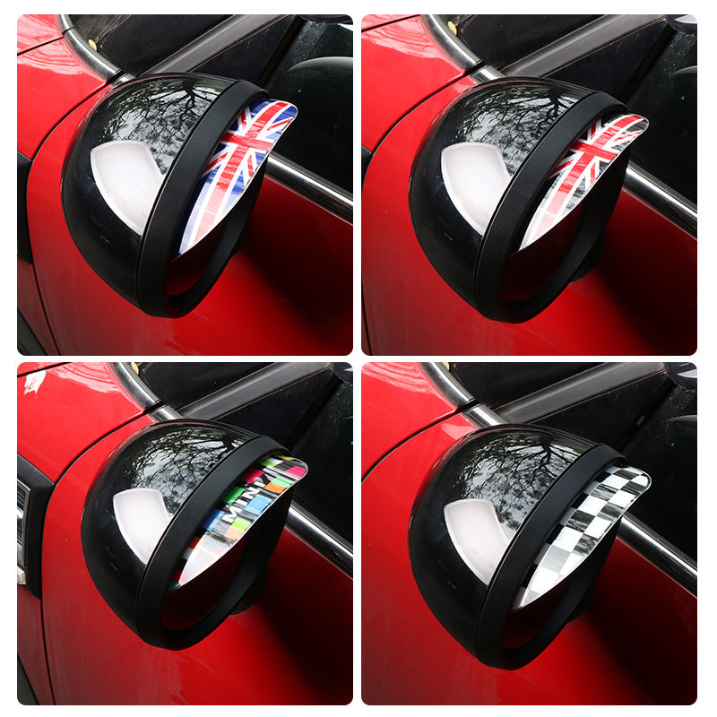 MINI Cooper Side Mirror Rain Guards – Rearview Visor Shields Evfuns