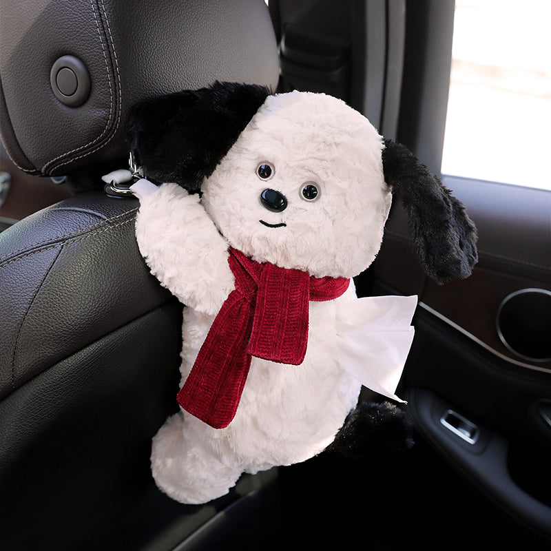 Creative Car Tissue Box – Hanging Cute Cartoon Car Tissue Holder