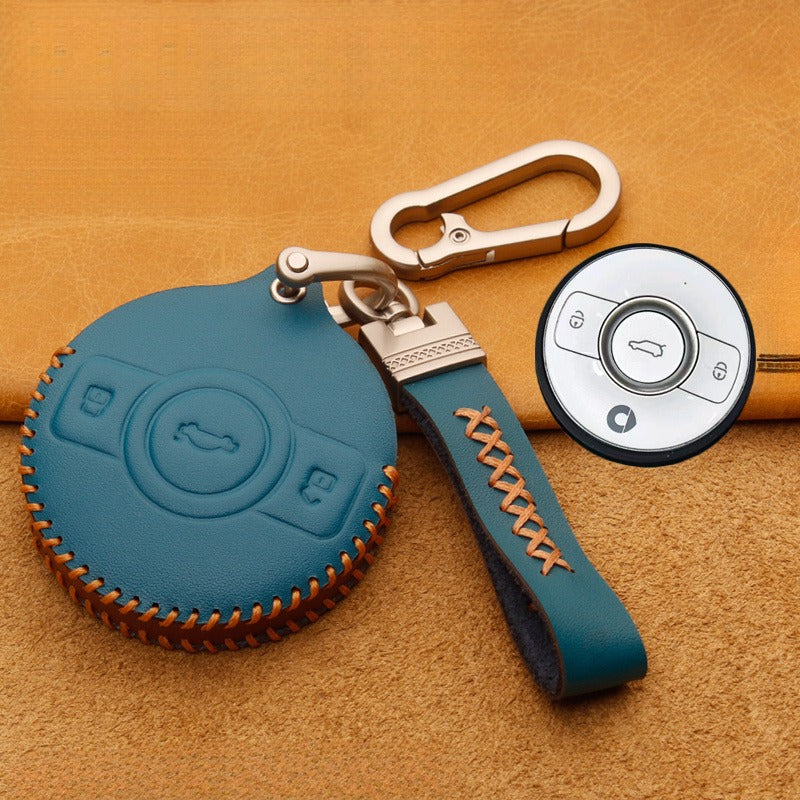 Genuine Leather Key Case for Smart #1 / Smart #3