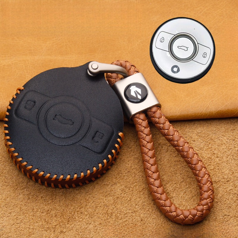 Genuine Leather Key Case for Smart #1 / Smart #3