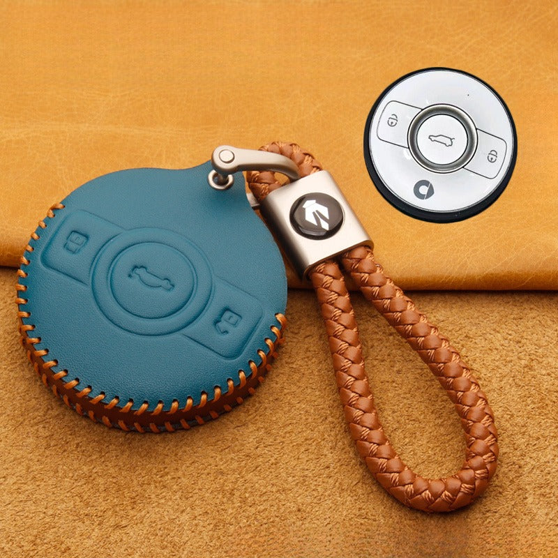 Genuine Leather Key Case for Smart #1 / Smart #3