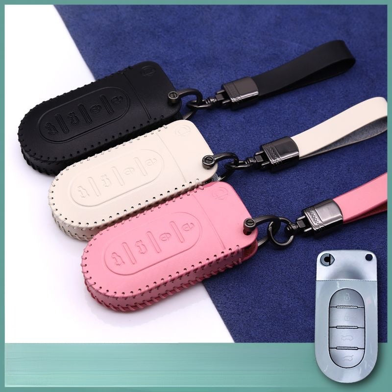 Genuine Leather Key Case for Smart #5