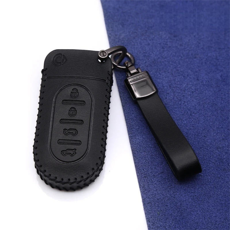 Genuine Leather Key Case for Smart #5