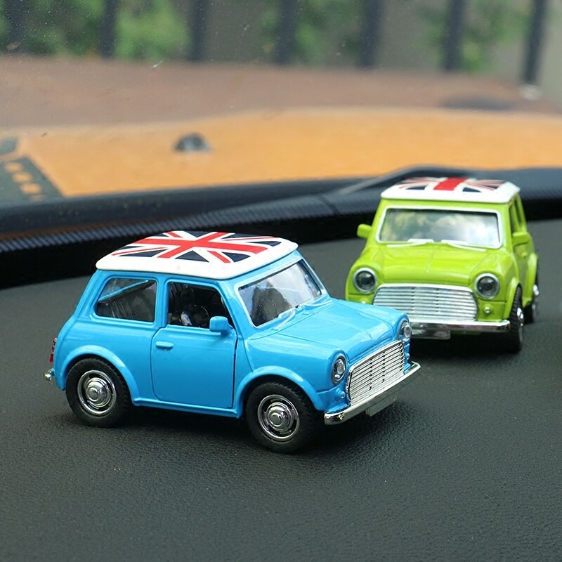 Mini Cooper Alloy Toy Cars Interior Decoration Evfuns