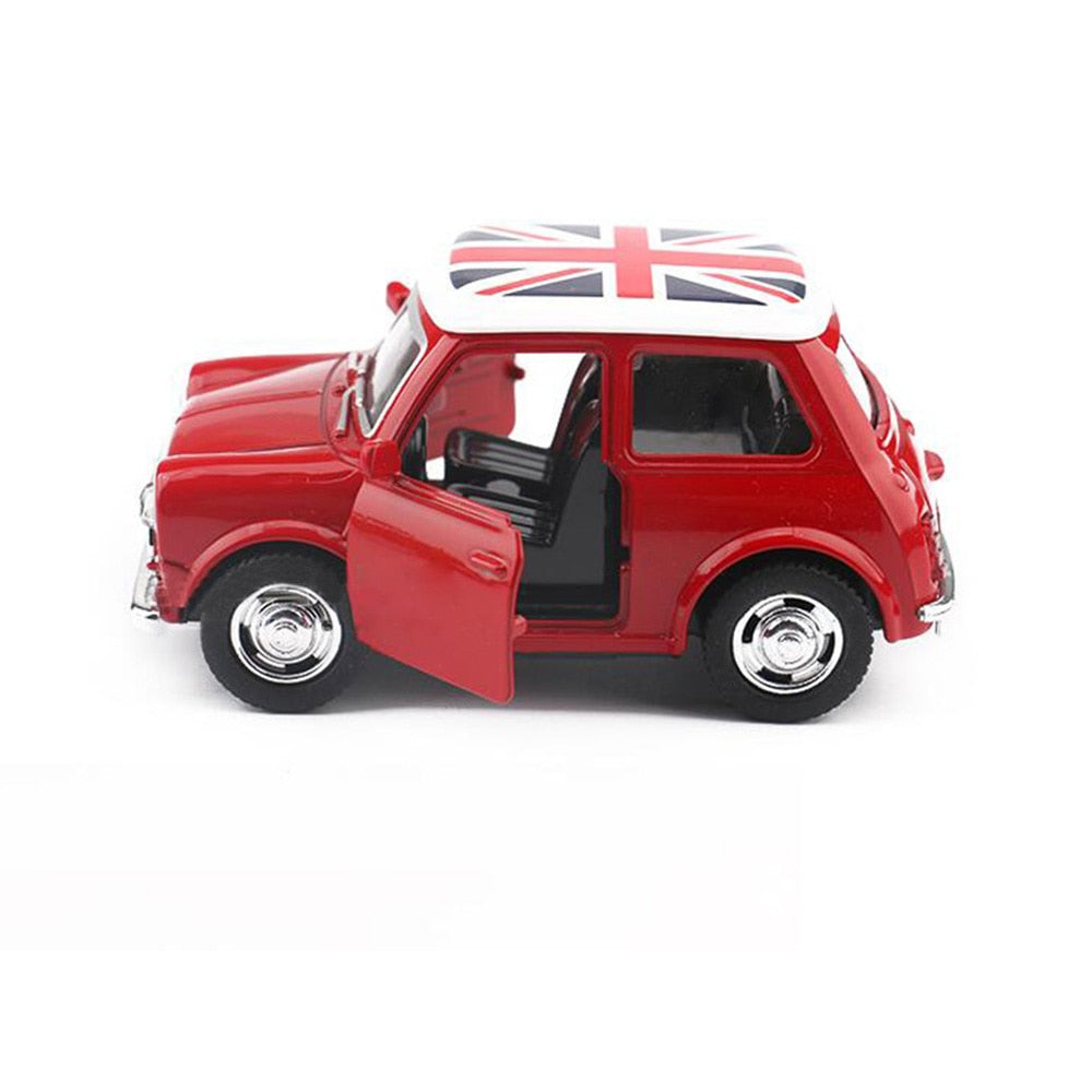 Mini Cooper Alloy Toy Cars Interior Decoration Red Evfuns