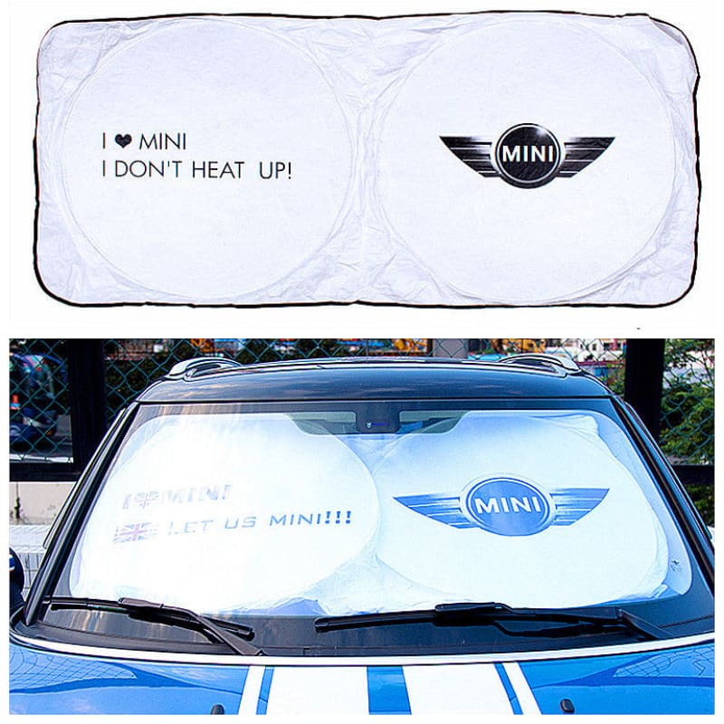 Mini LOGO Cooper/Countryman Windshield UV Sunshade Evfuns