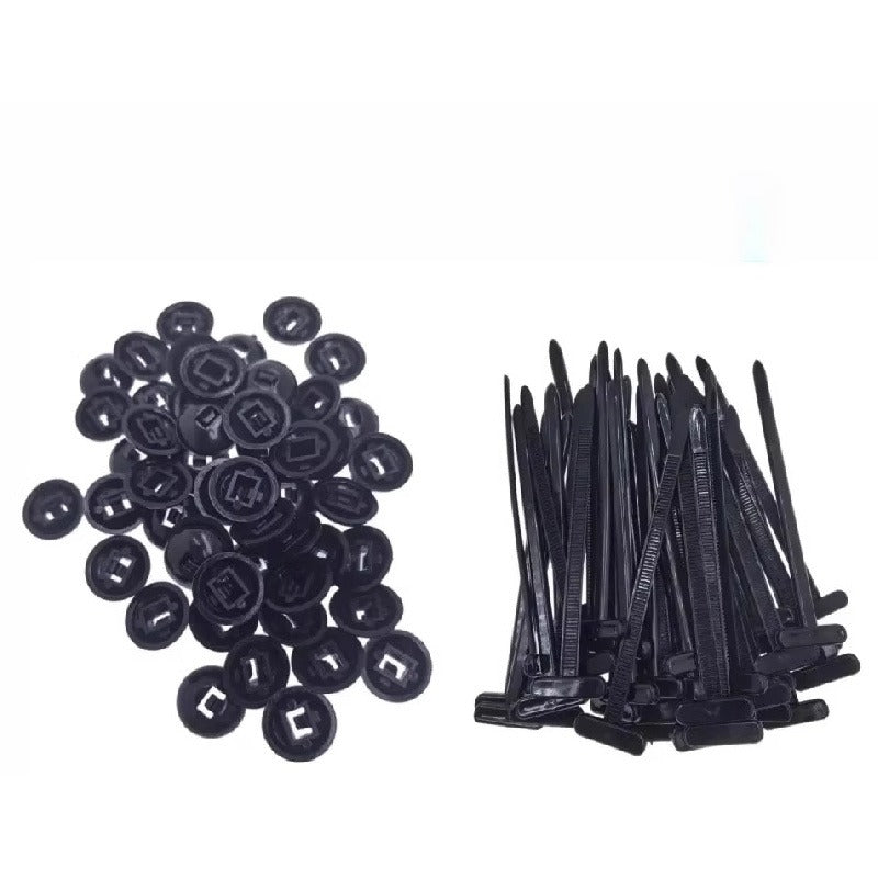 Multi-Function Zip Tie Rivets & Clips