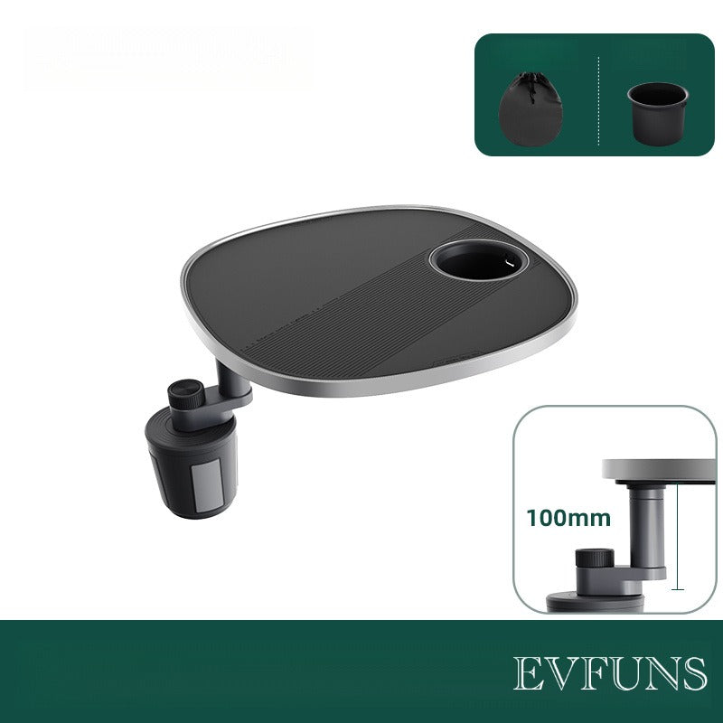 Multifunctional Floating Car Table – 360° Adjustable Camping & In-Car Desk