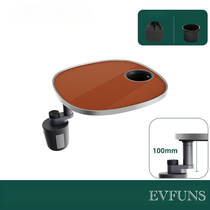 Multifunctional Floating Car Table – 360° Adjustable Camping & In-Car Desk