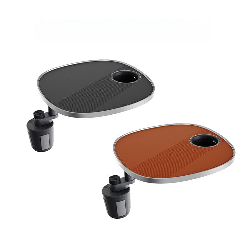 Multifunctional Floating Car Table – 360° Adjustable Camping & In-Car Desk