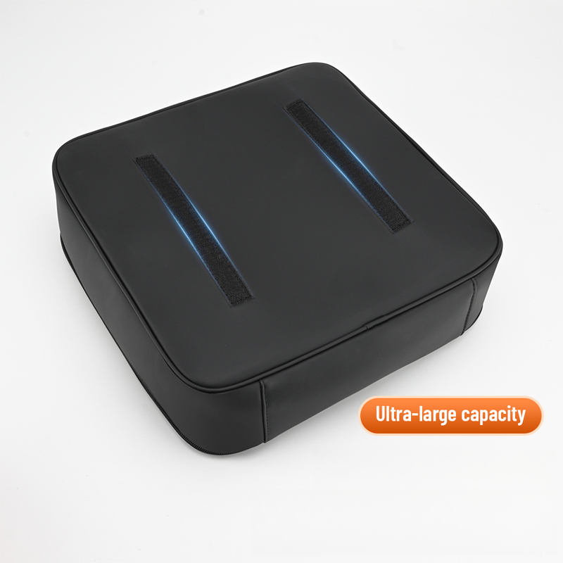 Nappa Leather EV Charging Cable Storage Bag For Smart