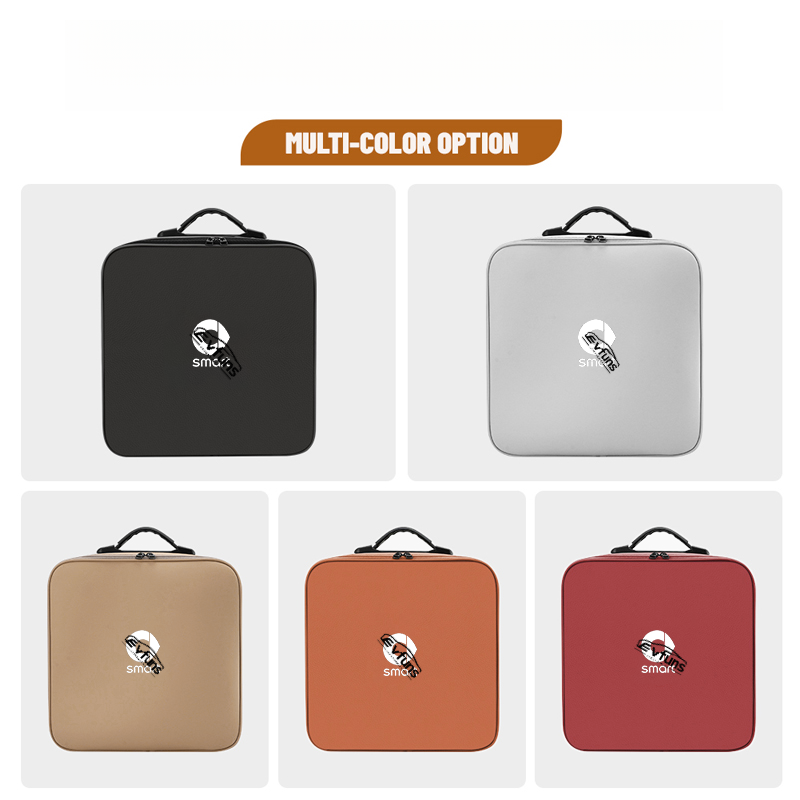 Nappa Leather EV Charging Cable Storage Bag For Smart